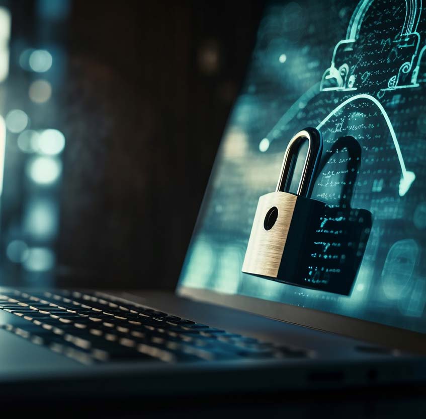 Secure backups protected by locks